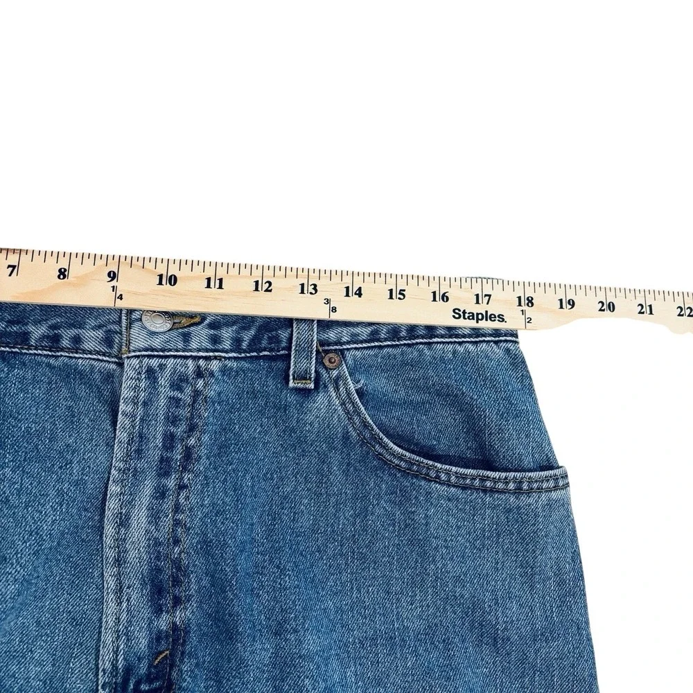Levi's 550 Relaxed Fit Blue Jeans Men 36W x 29L Cotton More Room in Seat Thighs